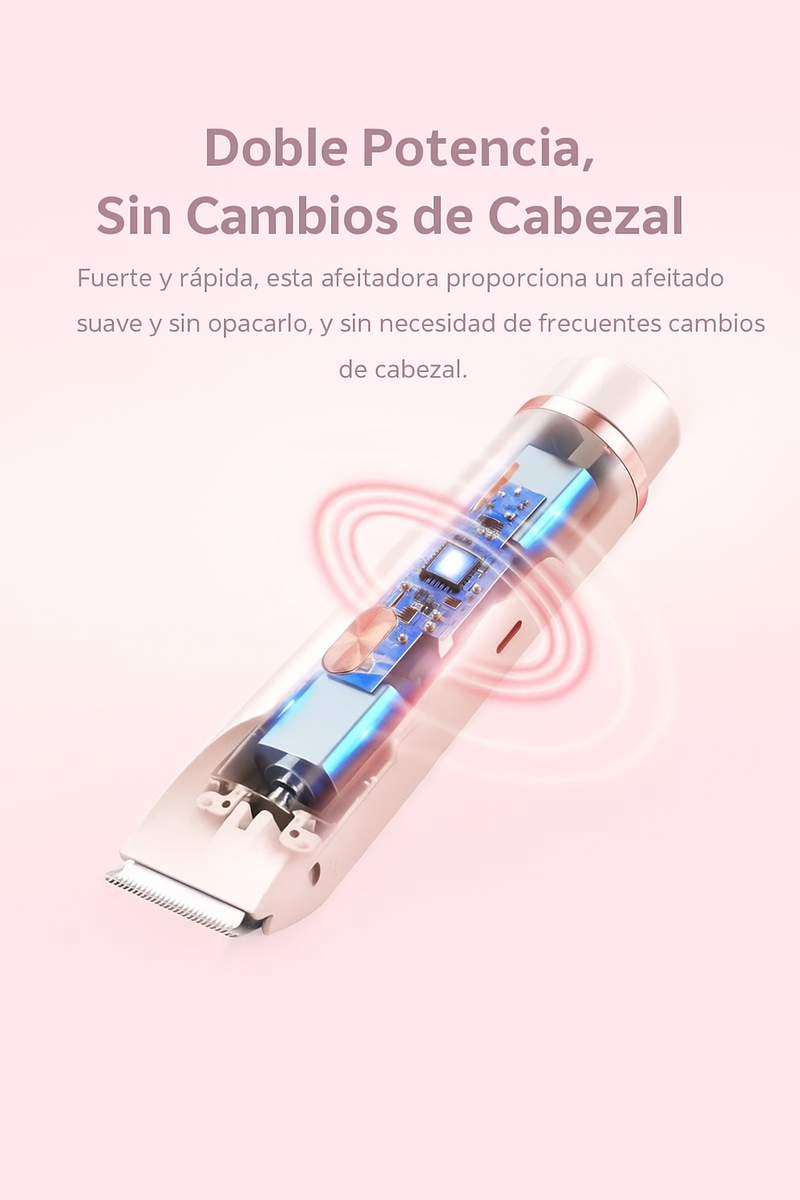 Recortador 2 en 1 Ultimate – Cuidado íntimo sin dolor ni complicaciones 🌷