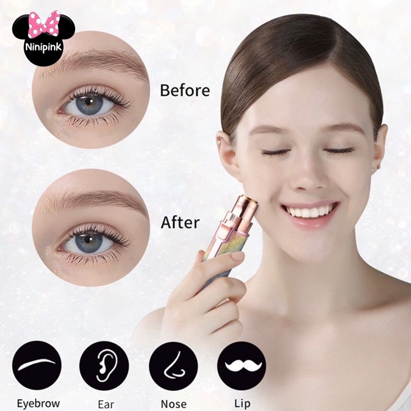 Depiladora portátil - Cejas y labio superior